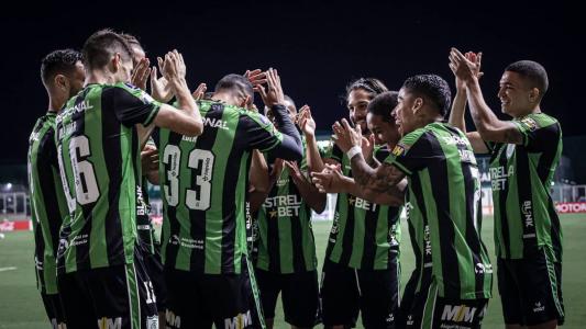 América goleou Peñarol em estreia na Copa Sul-Americana