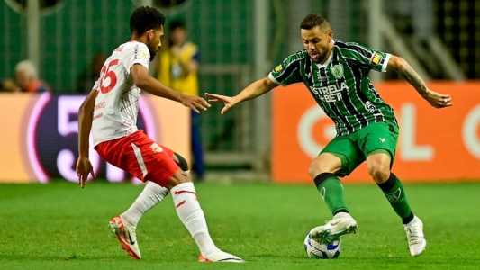 América não conseguiu somar três pontos diante do Bragantino