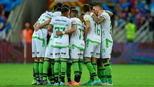 América perdeu os dois jogos para o Fortaleza e deixou a Copa Sul-Americana