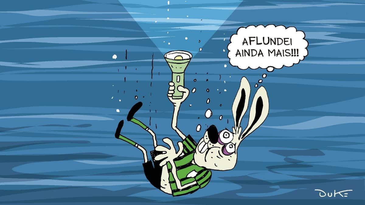 Charge do Duke: mais uma derrota do América, agora para o Fluminense