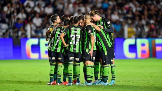 América perdeu para o Santos por 3 a 2