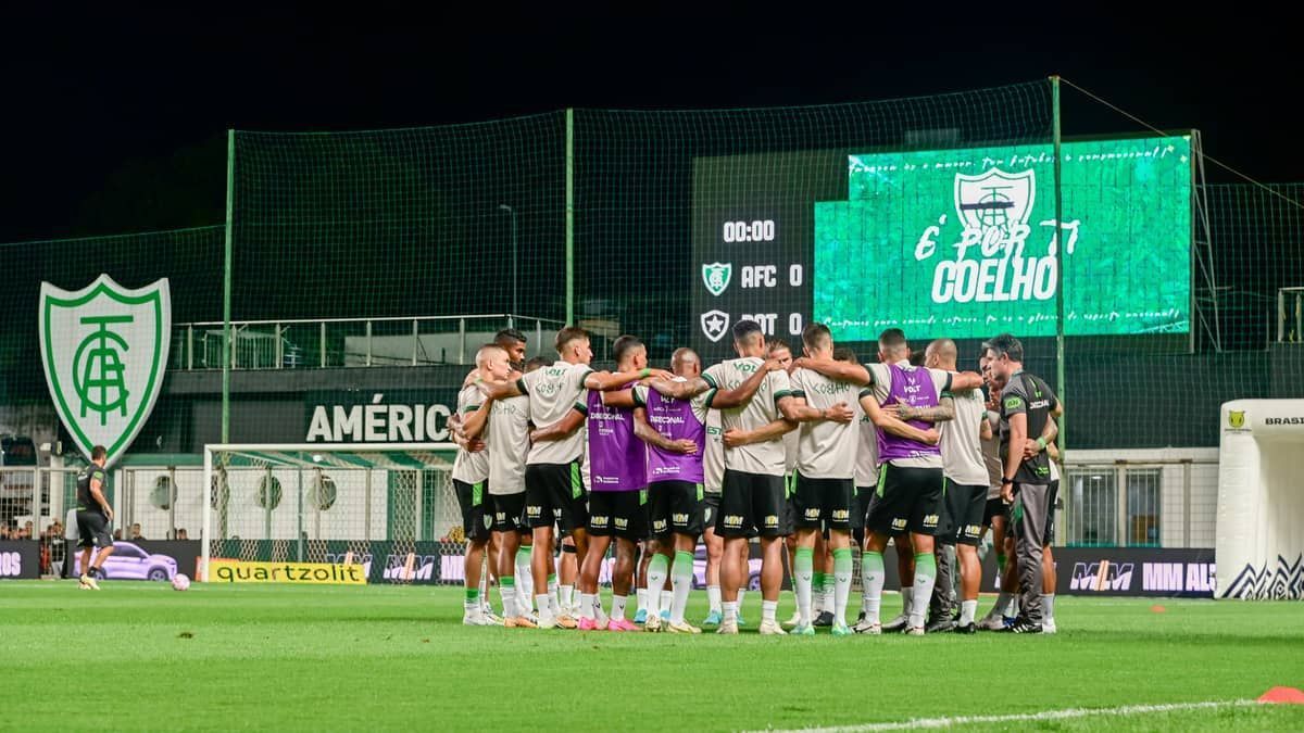 América pode ter 3ª pior campanha da história da Série A por pontos corridos