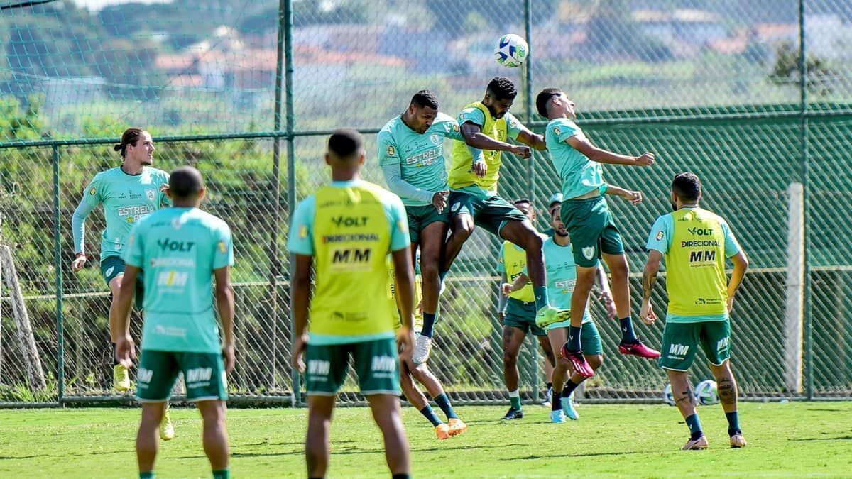 América x Cuiabá: prováveis escalações para partida do Brasileirão