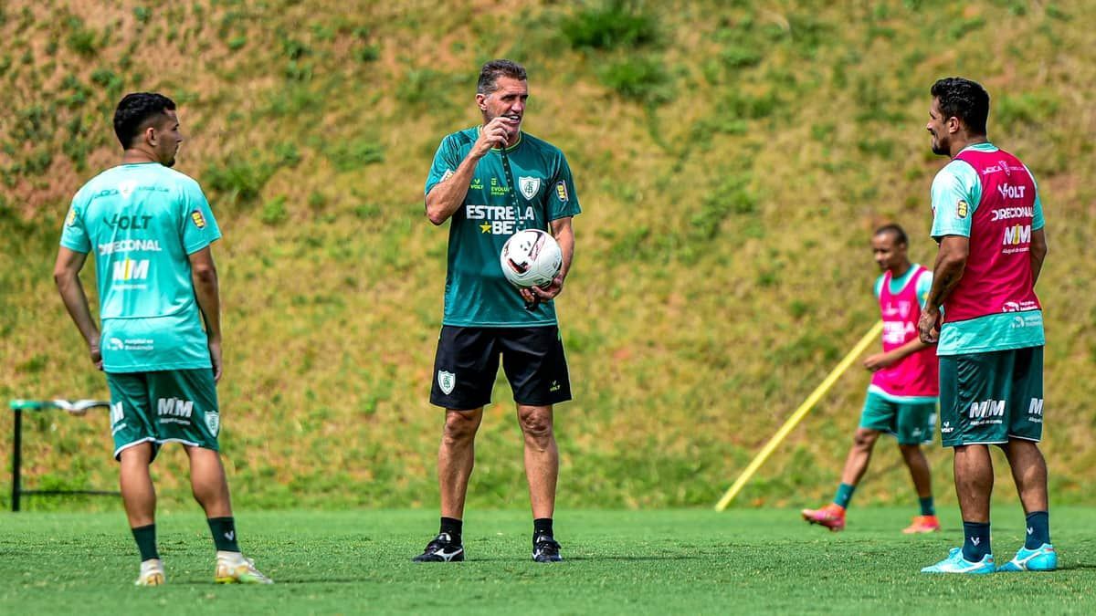 Veja a escalação do América para o clássico contra o Atlético pelo Campeonato Mineiro