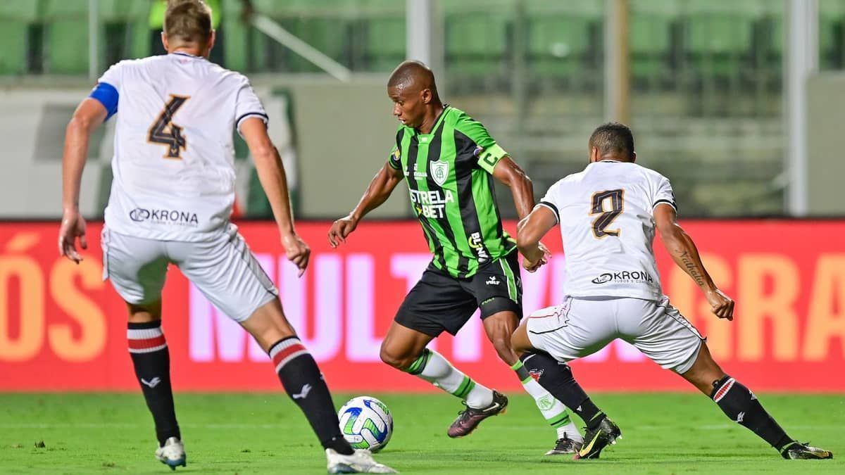 América: assista aos lances da vitória sobre o Santa Cruz pela Copa do Brasil