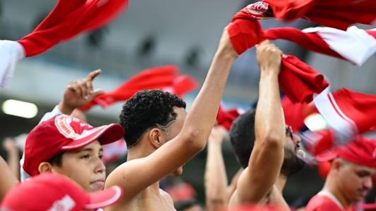 Torcedores do América-RN nas arquibancadas da Arena das Dunas, em Natal