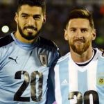 Suárez mira quebra de tabu contra Messi em duelo Argentina x Uruguai pelas Eliminatórias