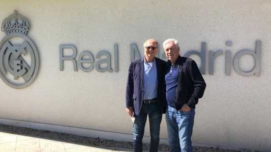 Amigos se reuniram no Real Madrid-ESP em 2022