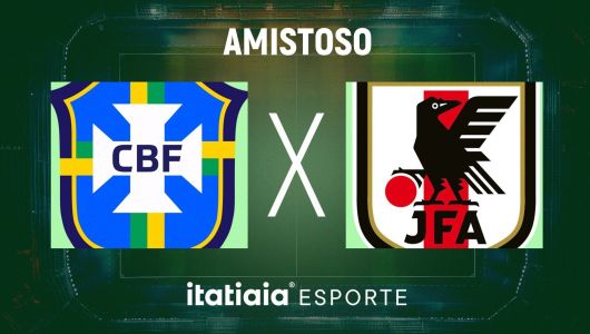 Brasil e Japão se enfrentam nesta segunda-feira (2) em amistoso