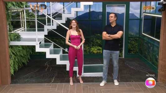 Ana Clara Lima e Tadeu Schmidt mostraram como está a casa mais vigiada do país