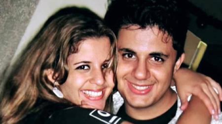 Ana Cristina Araújo e o irmão, Cristiano Araújo