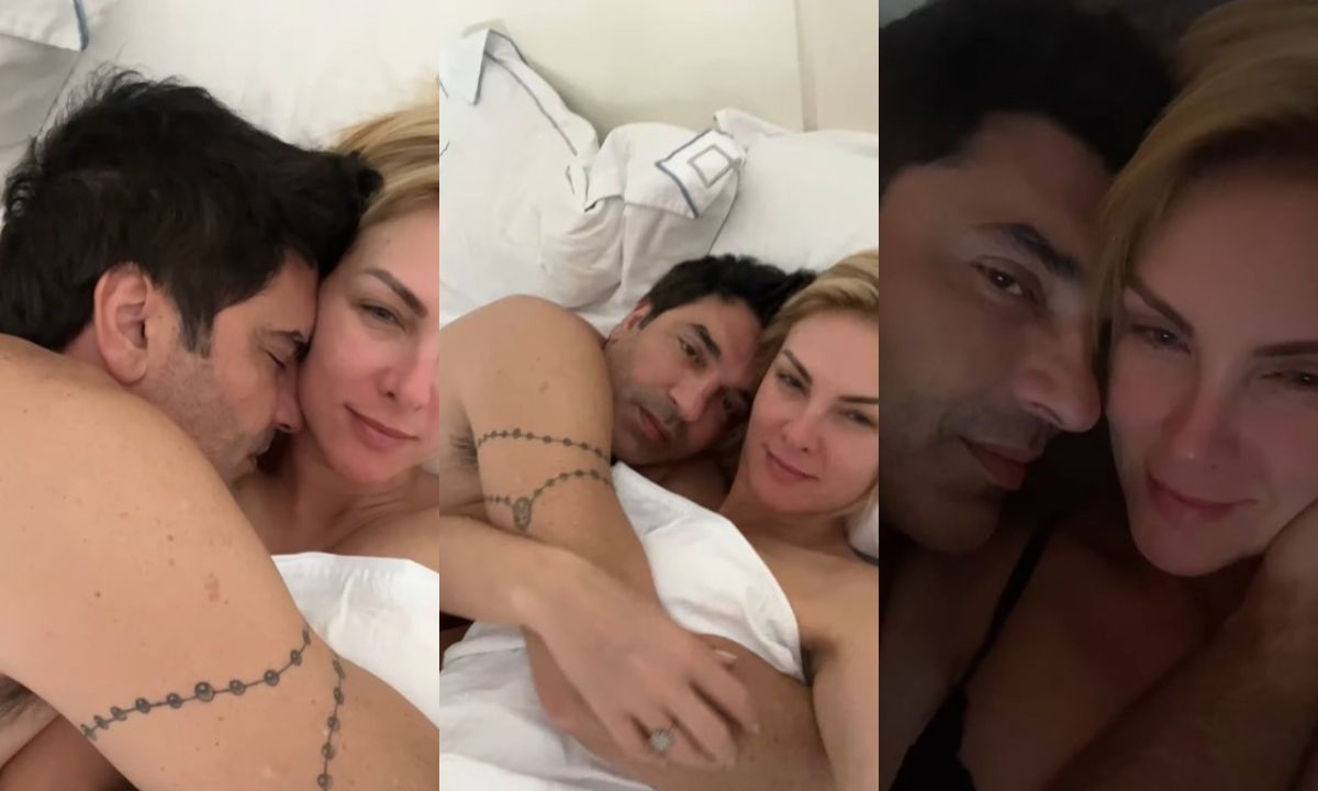 Ana Hickmann posta vídeo na cama com Edu Guedes e se declara; veja