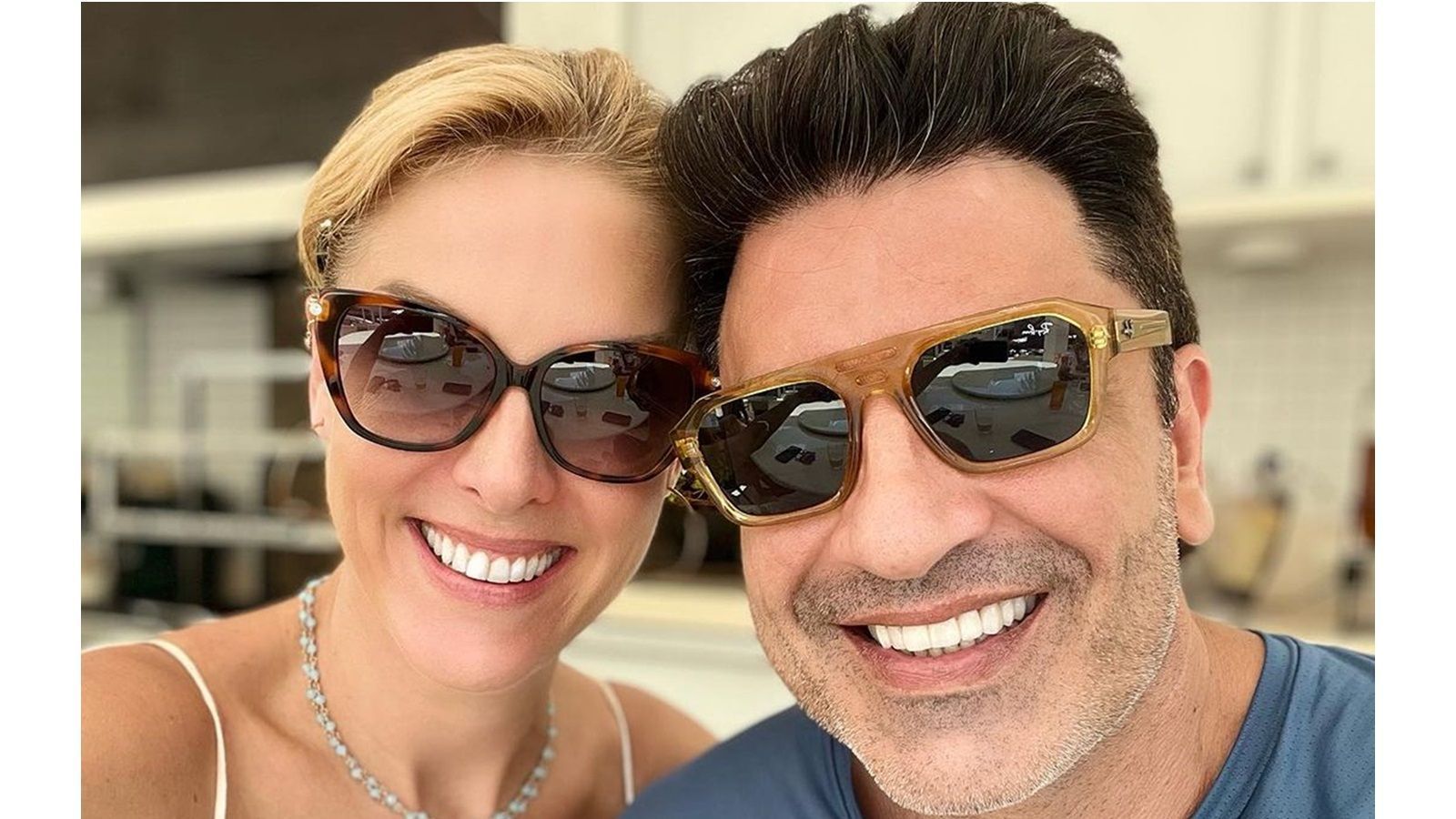 Ana Hickmann oficializa noivado com Edu Guedes usando vestido de mais de 100 mil pérolas; veja fotos