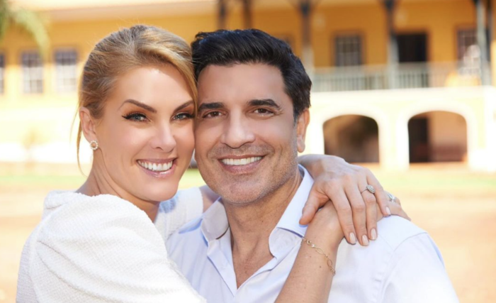 Ana Hickmann e Edu Guedes 