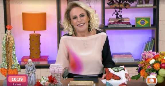 Ana Maria Braga no 'Mais Você', da TV Globo