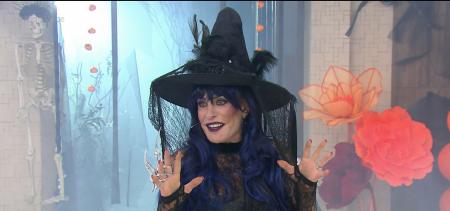 Ana Maria Braga apresentou o 'Mais Você' vestida de bruxa