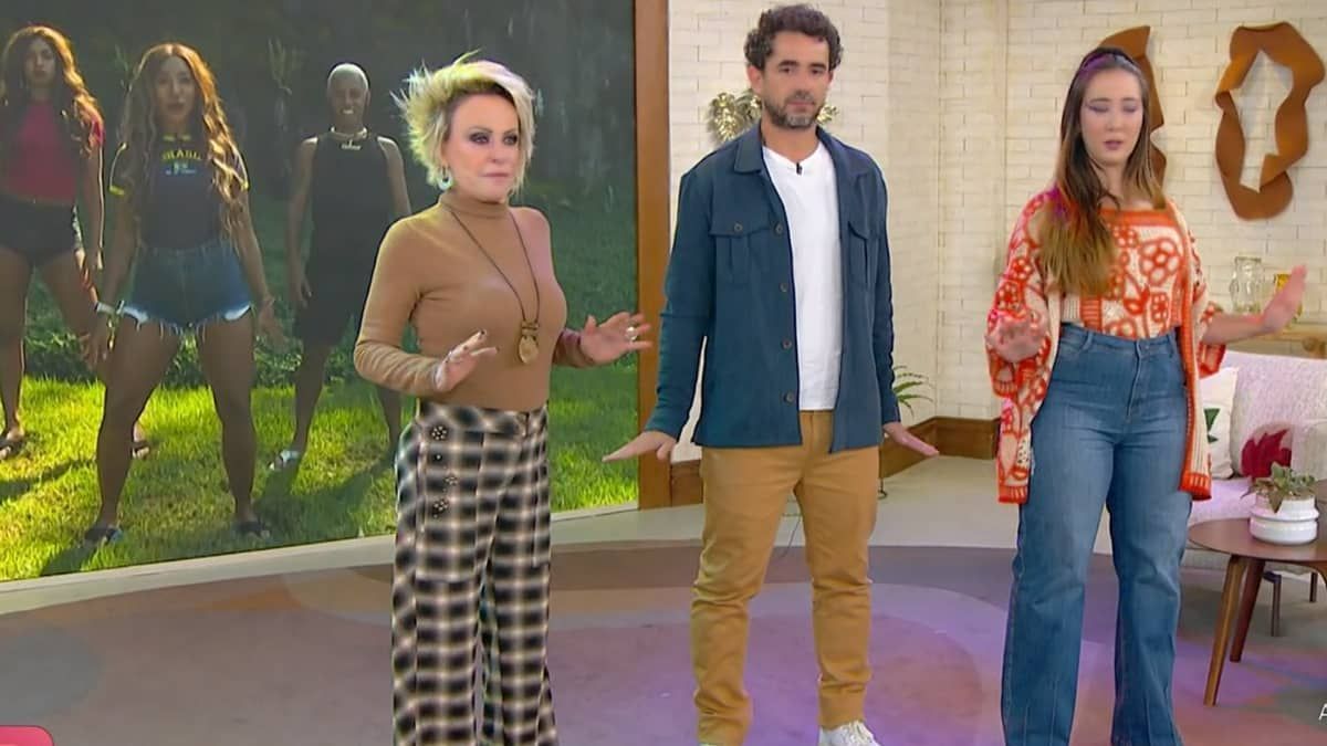 ‘Tá ok’: Ana Maria Braga dança funk viral no ‘Mais Você’ e derruba a internet