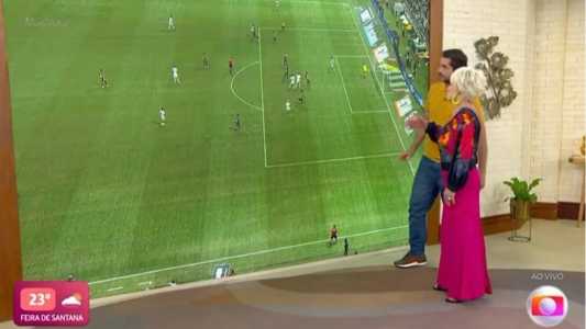 Ana Maria Braga analisou lance de gol anulado do Botafogo