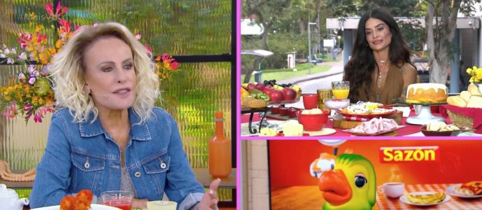 Ana Maria Braga e Aline Campos