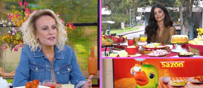 Ana Maria Braga e Aline Campos