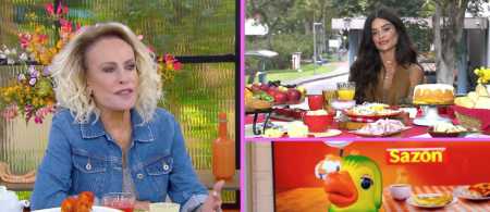 Ana Maria Braga e Aline Campos