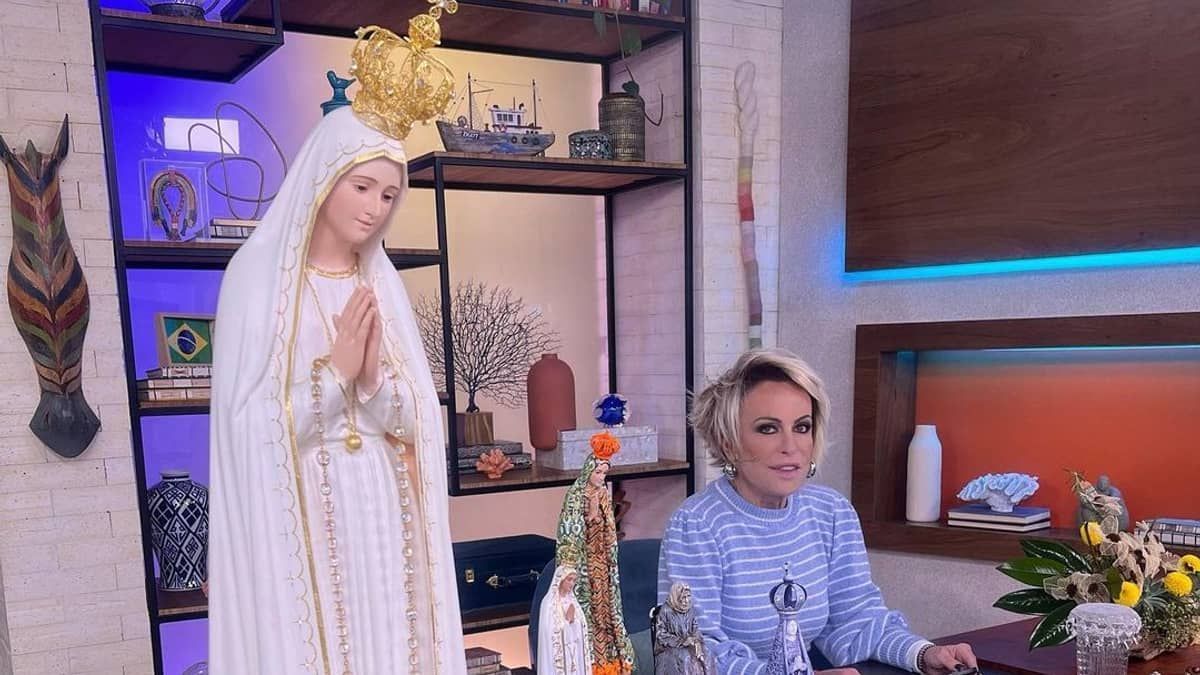 Ana Maria Braga celebra dia de Nossa Senhora de Fátima: 'com ela estão meus pedidos' 