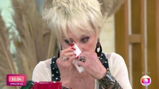 Ana Maria Braga se emociona com relato de Luísa Sonza