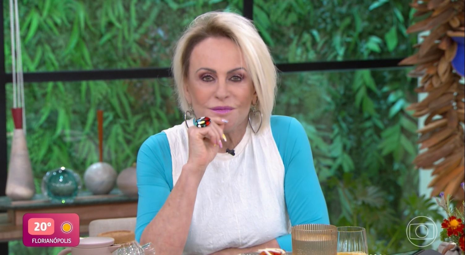 Ana Maria Braga quebra regra da Globo após receber prêmio do SBT