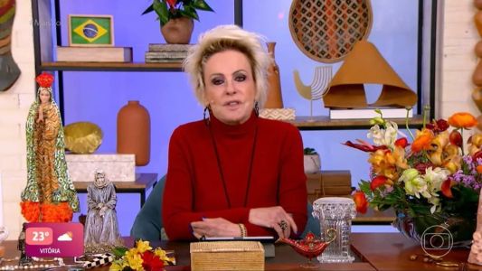 Ana Maria não apresentou o Mais Você desta quarta