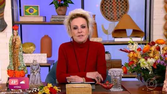 Ana Maria não apresentou o Mais Você desta quarta