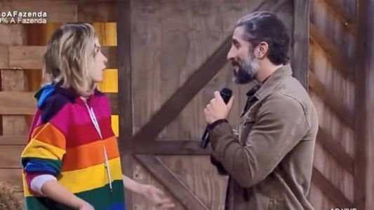 Ana Paula discute com Mion ao vivo