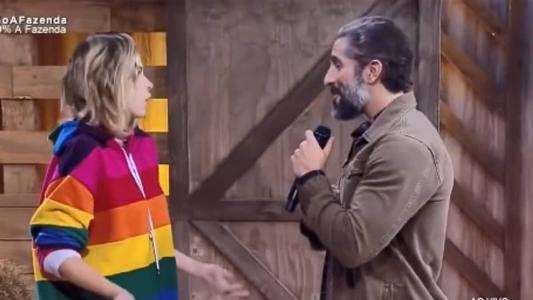 Ana Paula discute com Mion ao vivo • Reprodução