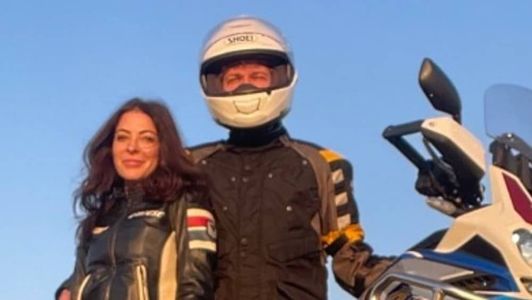 Ana Paula Padrão e o marido, Gustavo Diament