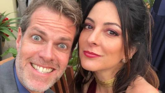 Ana Paula Padrão relata acidente do marido