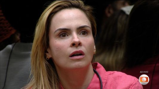Ana Paula surpresa com a saída de Henri Castelli do BBB 26