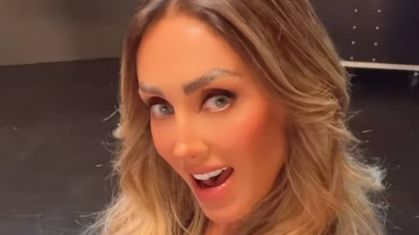 Anahi em gravações antes de acidente que causou perfuração no tímpano