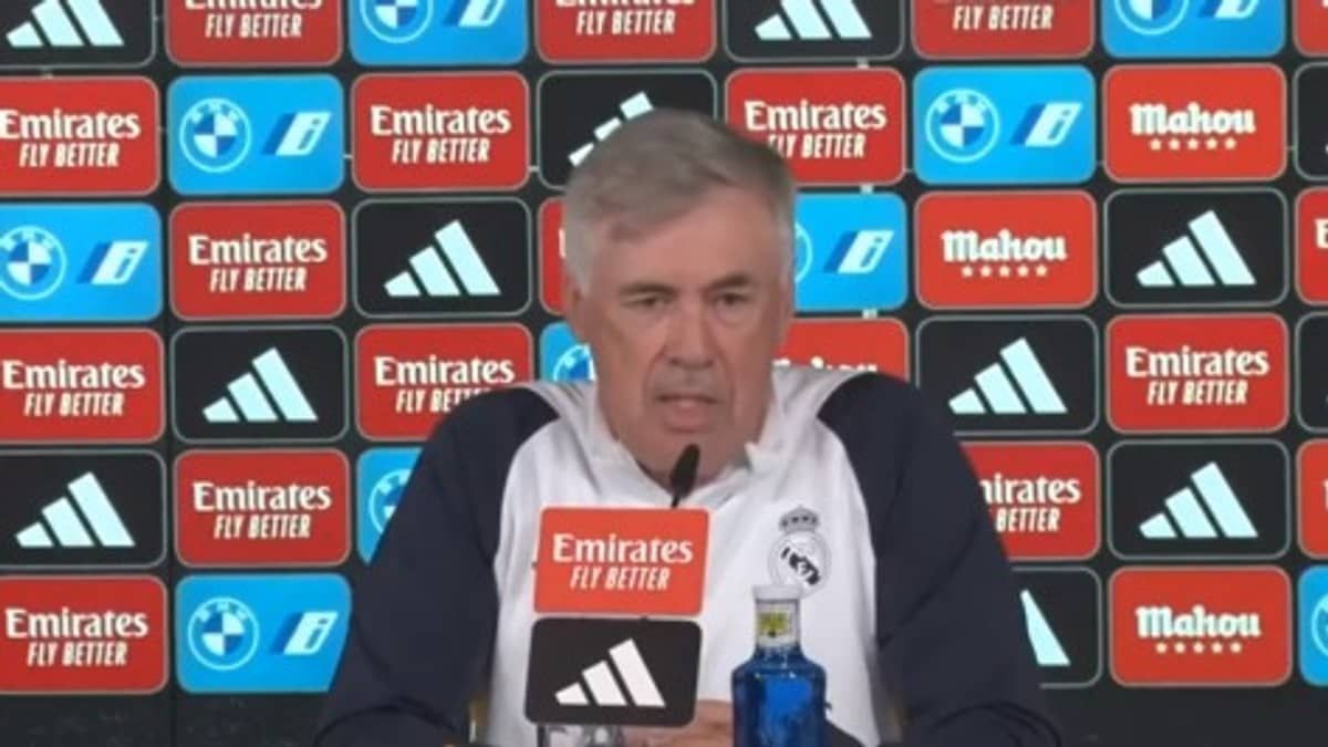 Seleção: questionado, Ancelotti insiste que está 'feliz' no Real Madrid