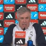 Seleção: questionado, Ancelotti insiste que está 'feliz' no Real Madrid