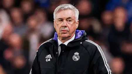 Ancelotti é o atual técnico da equipe