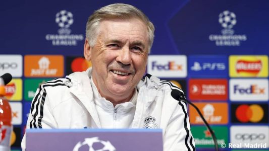 Ancelotti em coletiva