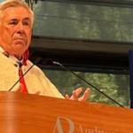 Ancelotti, do Real Madrid, recebe título 'doutor honoris causa' na Itália
