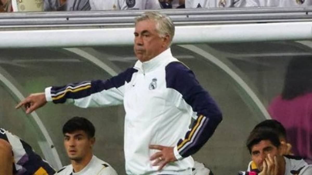 Ancelotti valoriza elenco do Real Madrid e desconversa sobre Mbappé