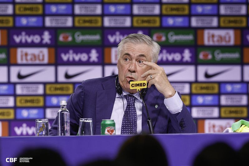 Apresentado na Seleção, Ancelotti já planeja férias no Brasil e revela desejo