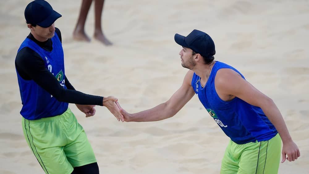 Vôlei de Praia no Pan: André e George faturam o ouro contra cubanos   