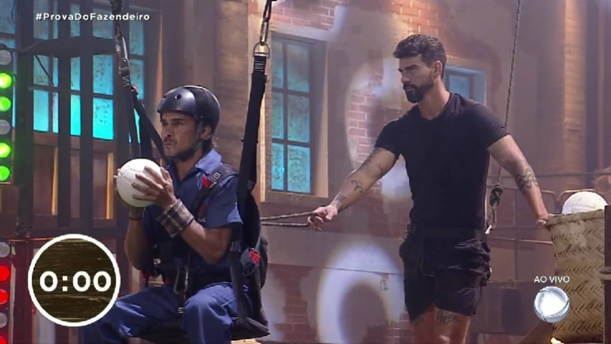 A Fazenda 15: André Gonçalves vence a Prova do Fazendeiro 