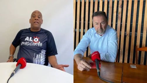"André Negão" e Augusto Melo disputam a eleição no Corinthians neste sábado (26)