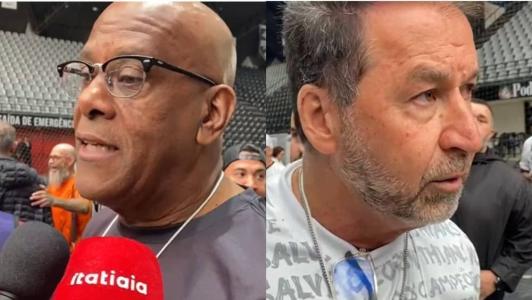 André Negão e Augusto Melo concorrem à presidência do Corinthians