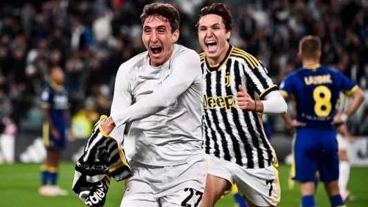 Andrea Cambiaso marcou no fim e garantiu vitória da Juve
