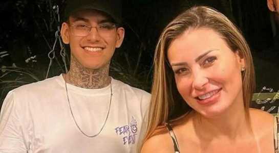 Arthur Urach é filho de Andressa Urach