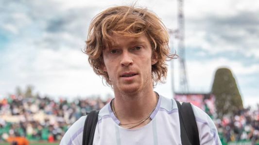 Andrey Rublev, tenista russo que disputará a final do Masters 1000 de Montecarlo
